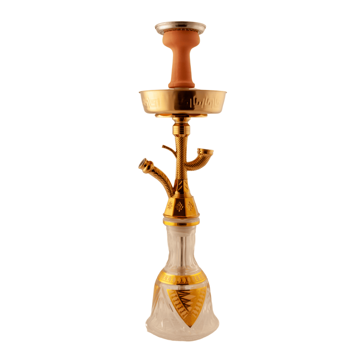 King Buzz Gold Traditional Shisha 47cm (Medium) Shisha, image 7 of 18