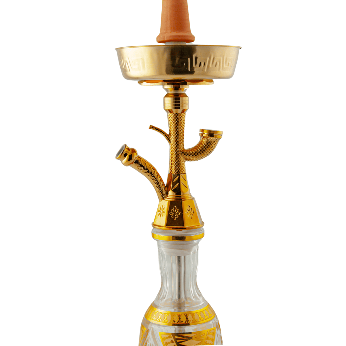 King Buzz Gold Traditional Shisha 47cm (Medium) Shisha, image 9 of 18