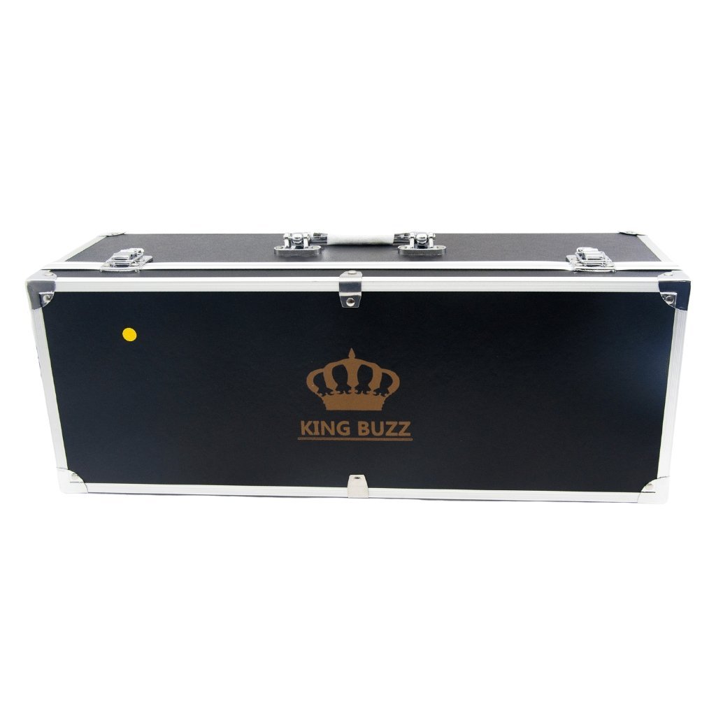 King Buzz - King Buzz Traditional Small Shisha - Silver - The Premium Way