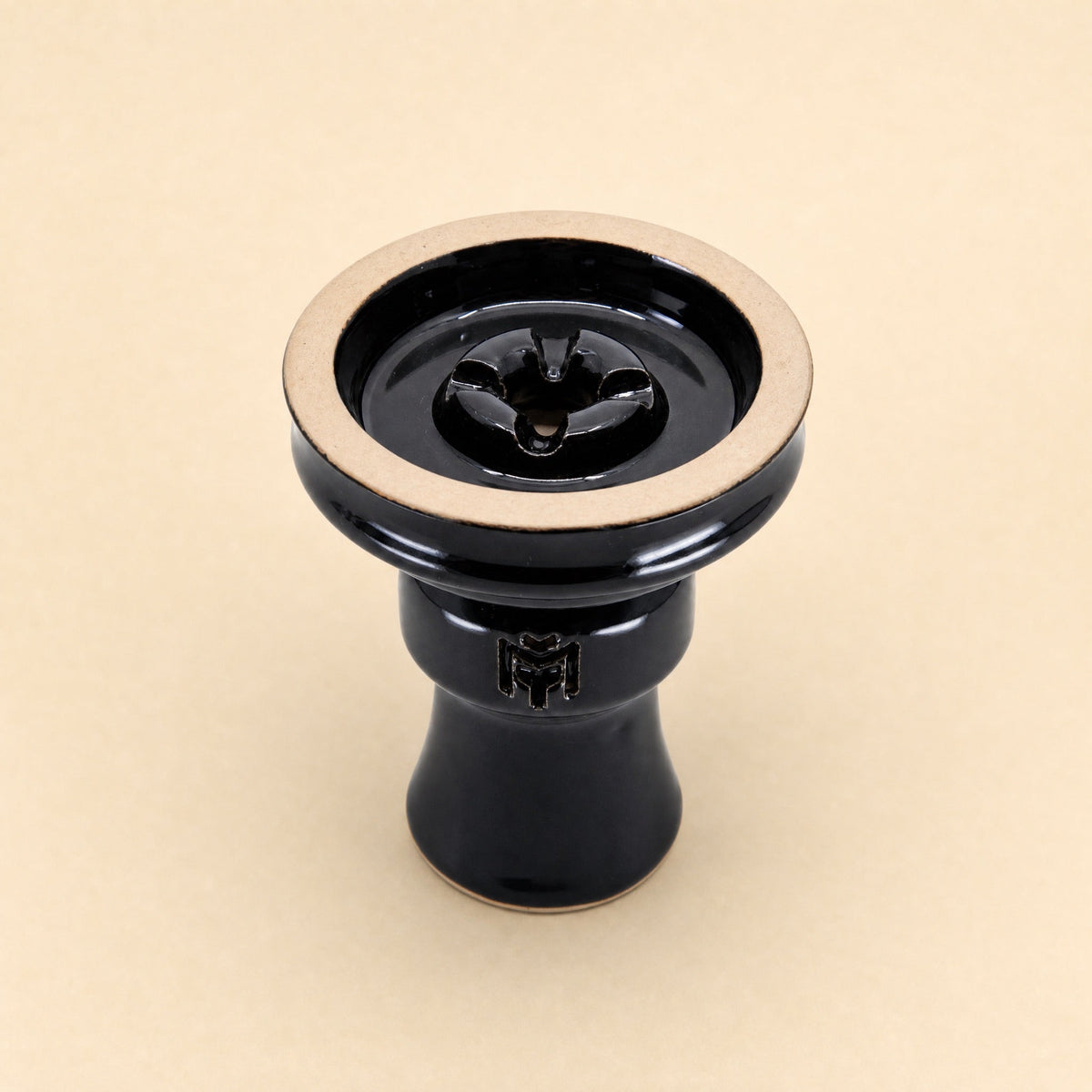 MIT Luxury Ashera Eclipse bowl top-down view showing single-spire phunnel chamber and four-petal spire crown, image 3 of 6