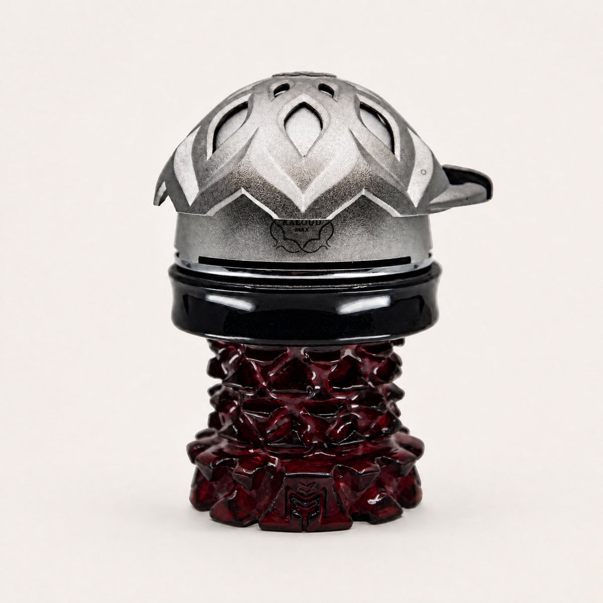 MIT Luxury Mitovation V2 Ruby bowl with Kaloud Lotus 1+ HMD seated flush on the 80mm rim, image 4 of 6