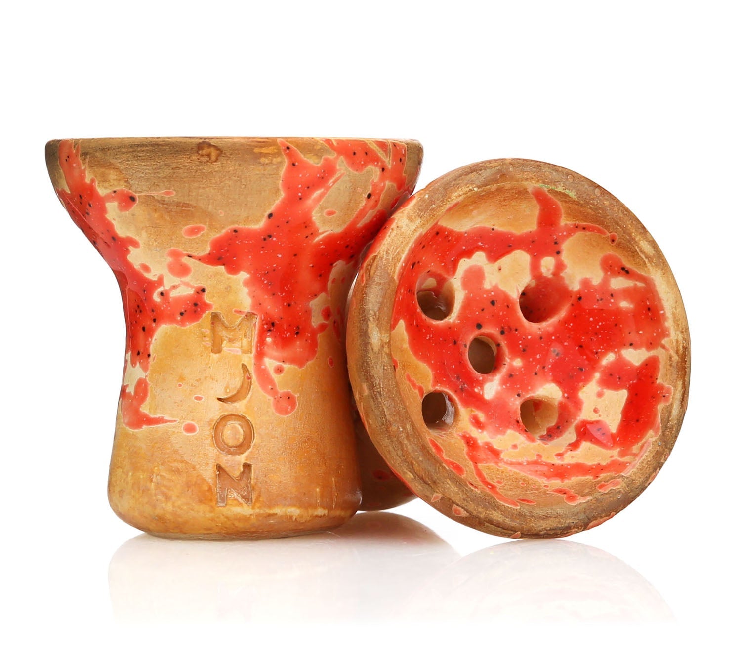 Moon Turkish Bowl Orange — 13–18 g clay