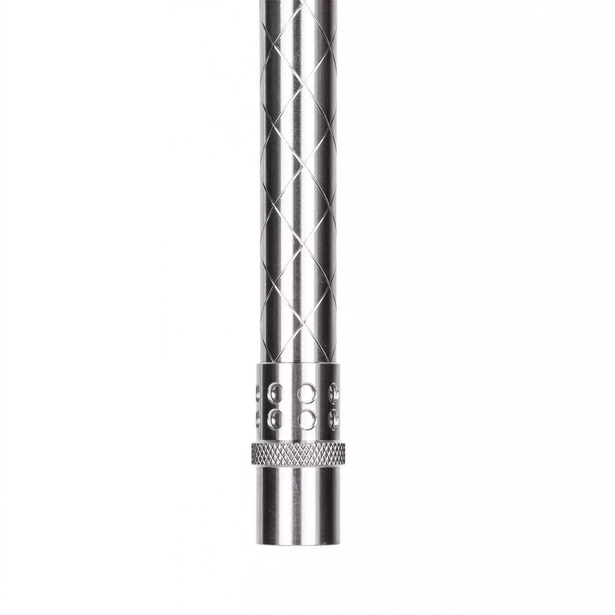 Moze Breeze Two Shisha – Stainless Steel Diffuser Downstem Closed View