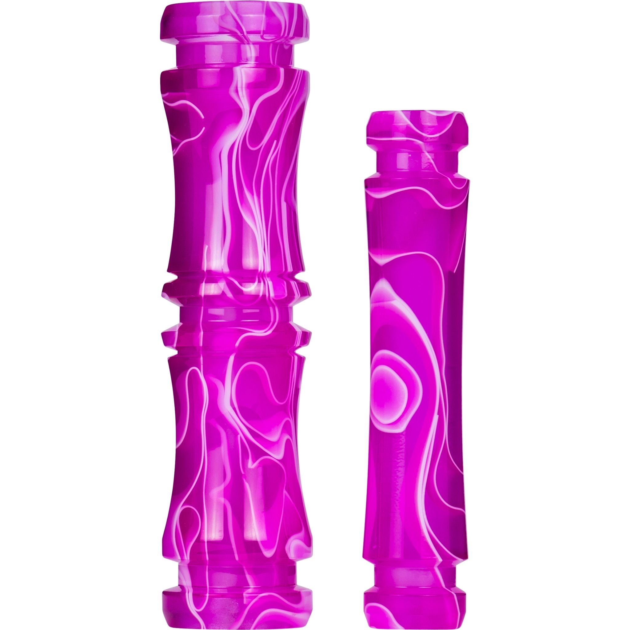 Moze Breeze Two Shisha Wavy Purple – Jewel-Tone Resin Sleeve Columns