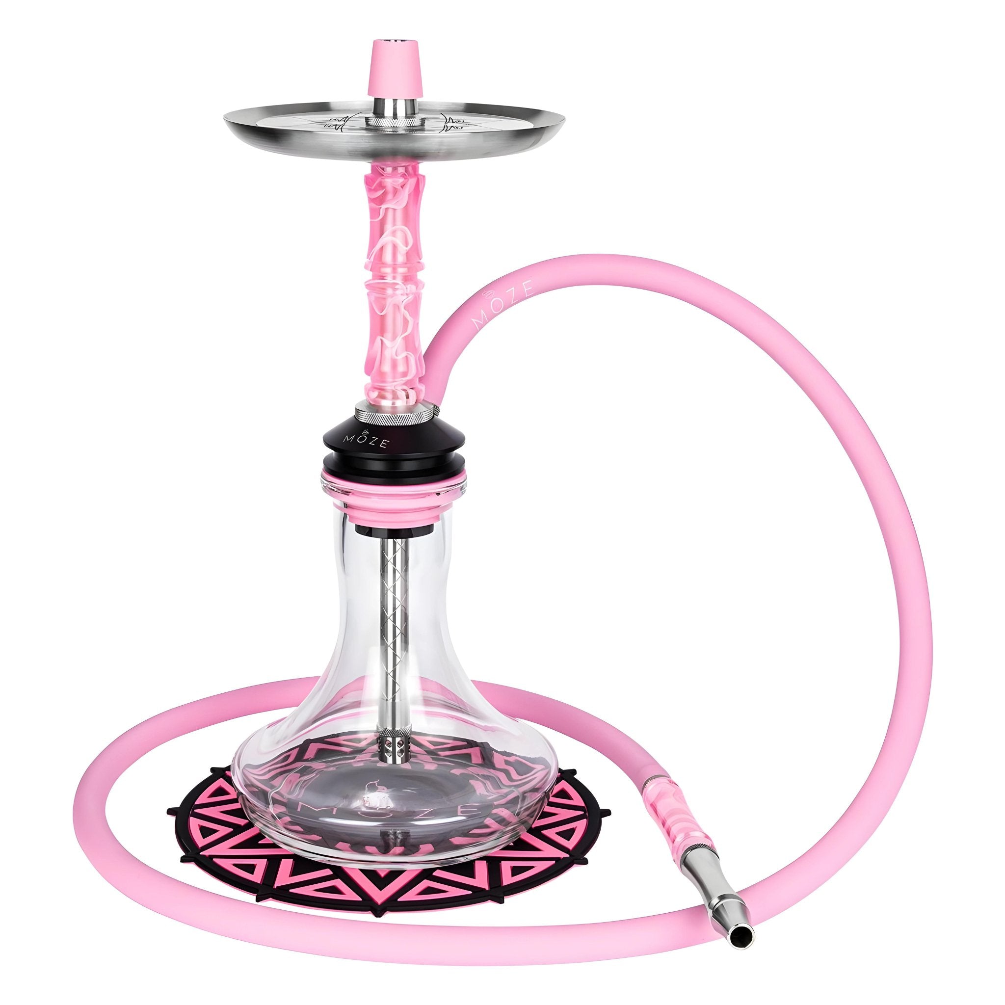 Moze Silicone Hose Pink - Soft-Touch, Flexible, Odor-Resistant