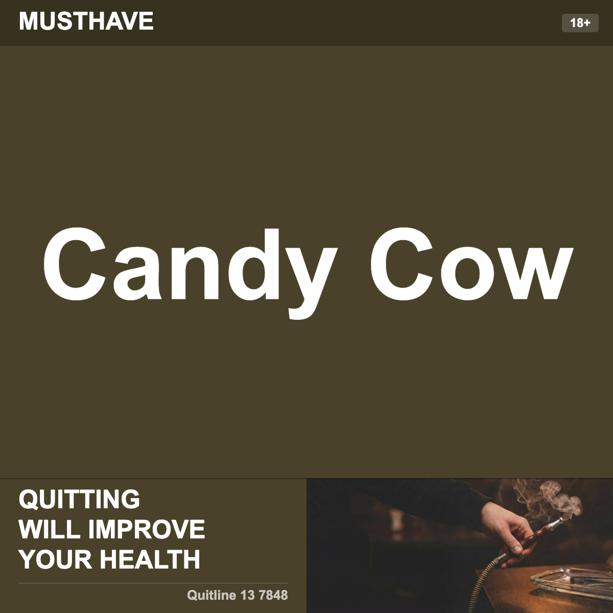 Musthave Candy Cow Shisha Tobacco Flavour