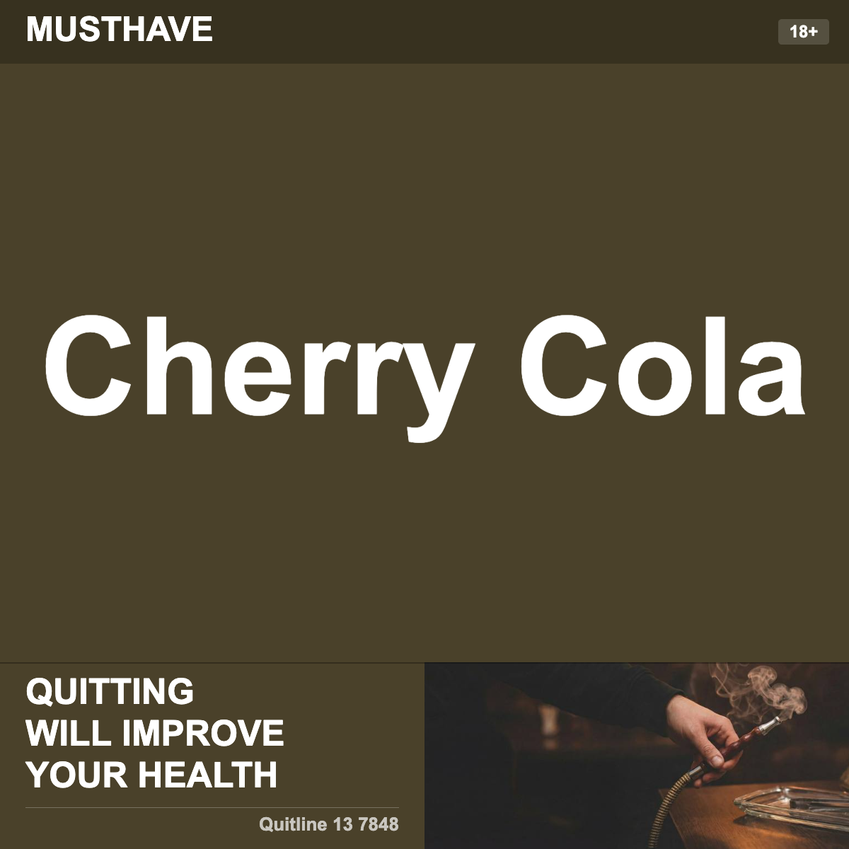 Musthave Cherry Cola Shisha Tobacco Flavour