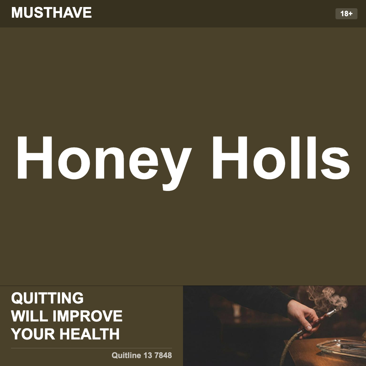 Musthave Honey Holls Shisha Tobacco Flavour