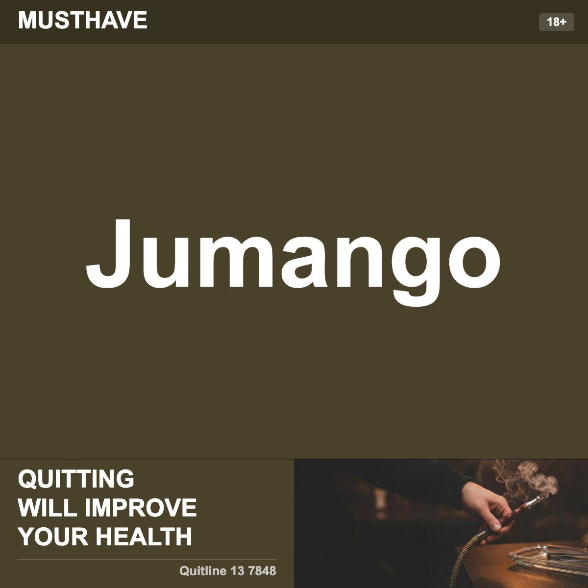 Musthave Jumango Shisha Tobacco Flavour