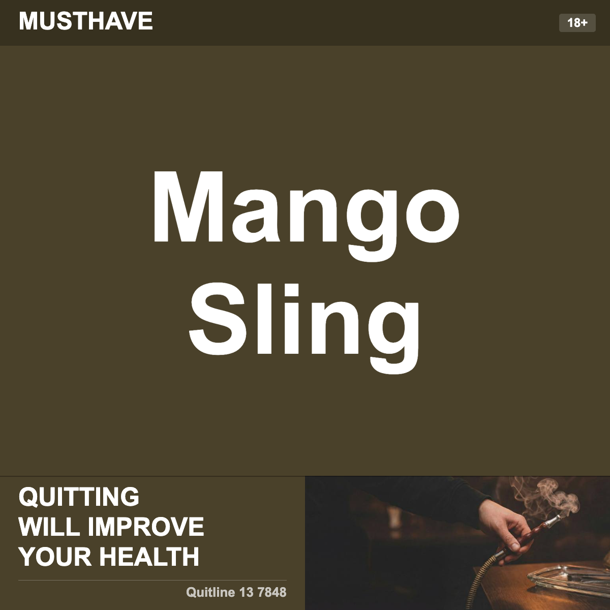 Musthave Mango Sling Shisha Tobacco Flavour