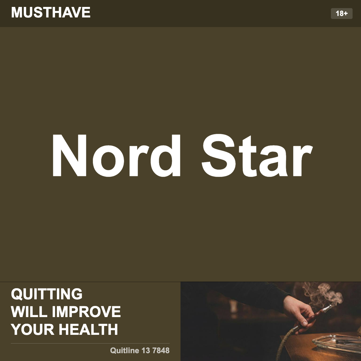 Musthave Nord Star Shisha Tobacco Flavour