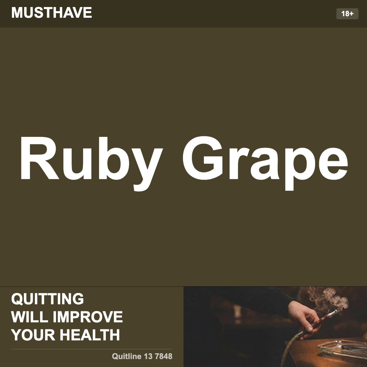 Musthave Ruby Grape 125g