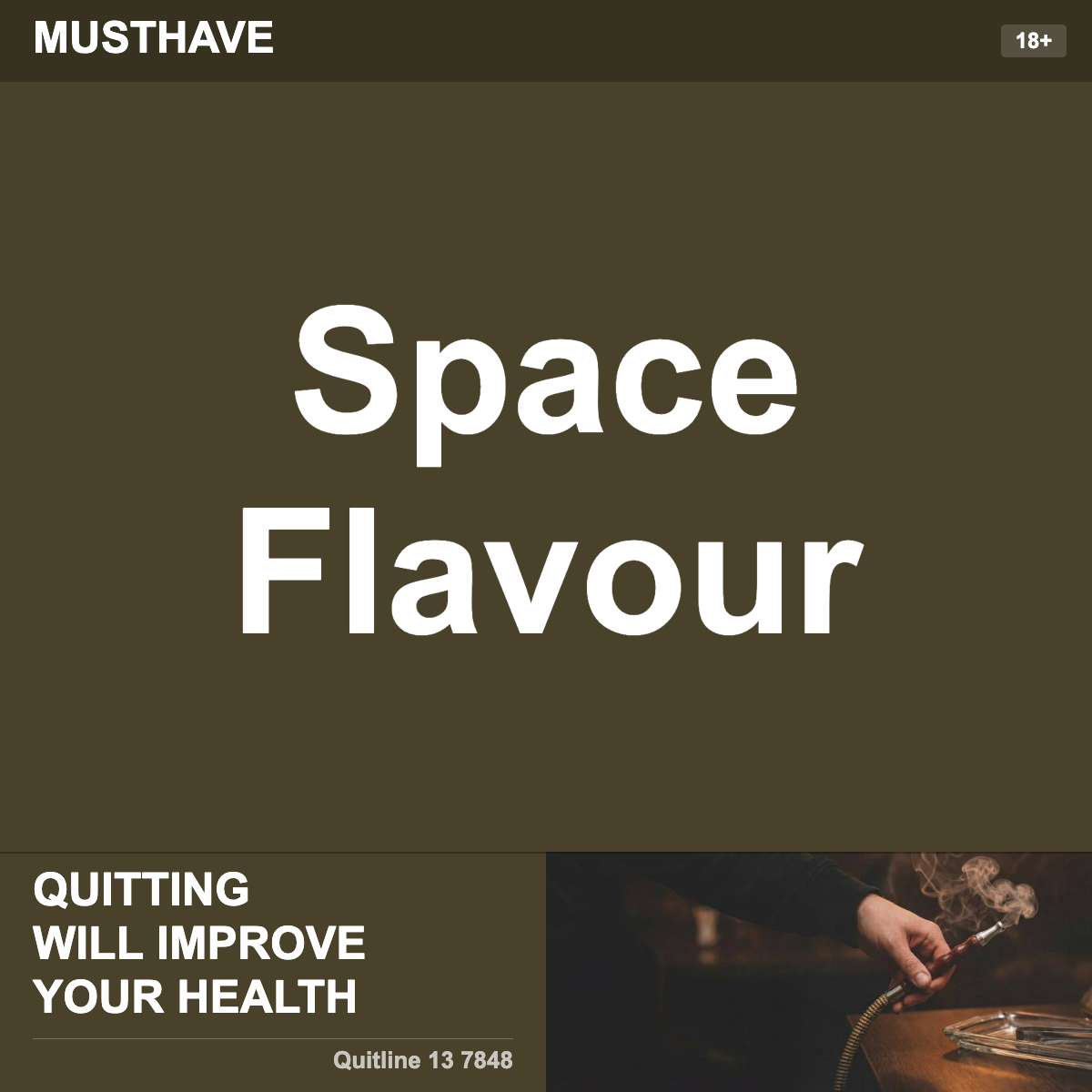 Musthave Space Flavour Shisha Tobacco Flavour
