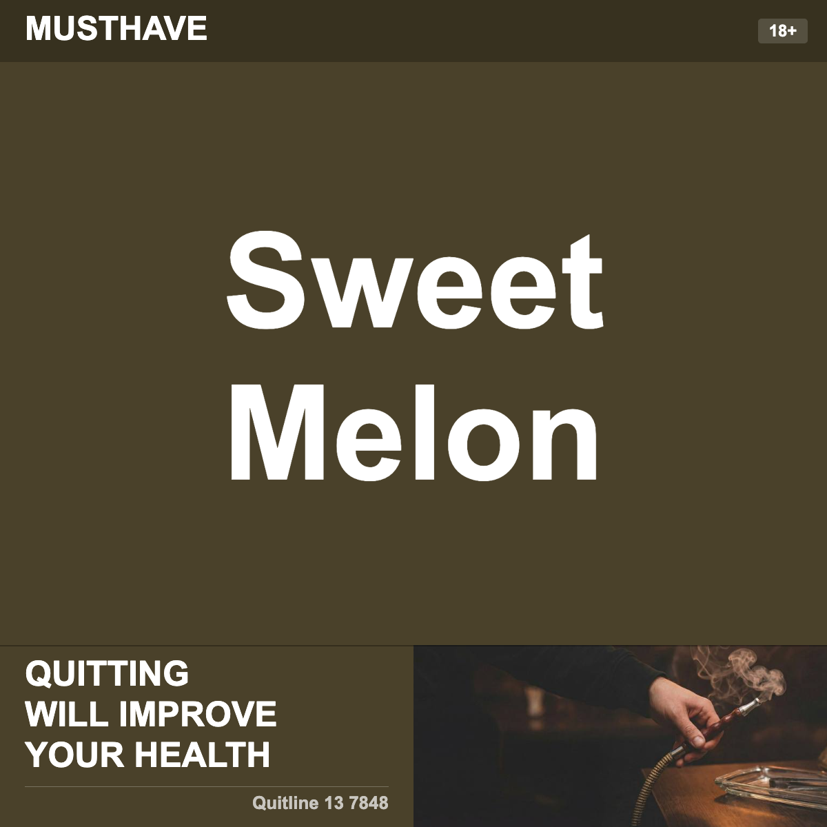Musthave Sweet Melon Shisha Tobacco Flavour
