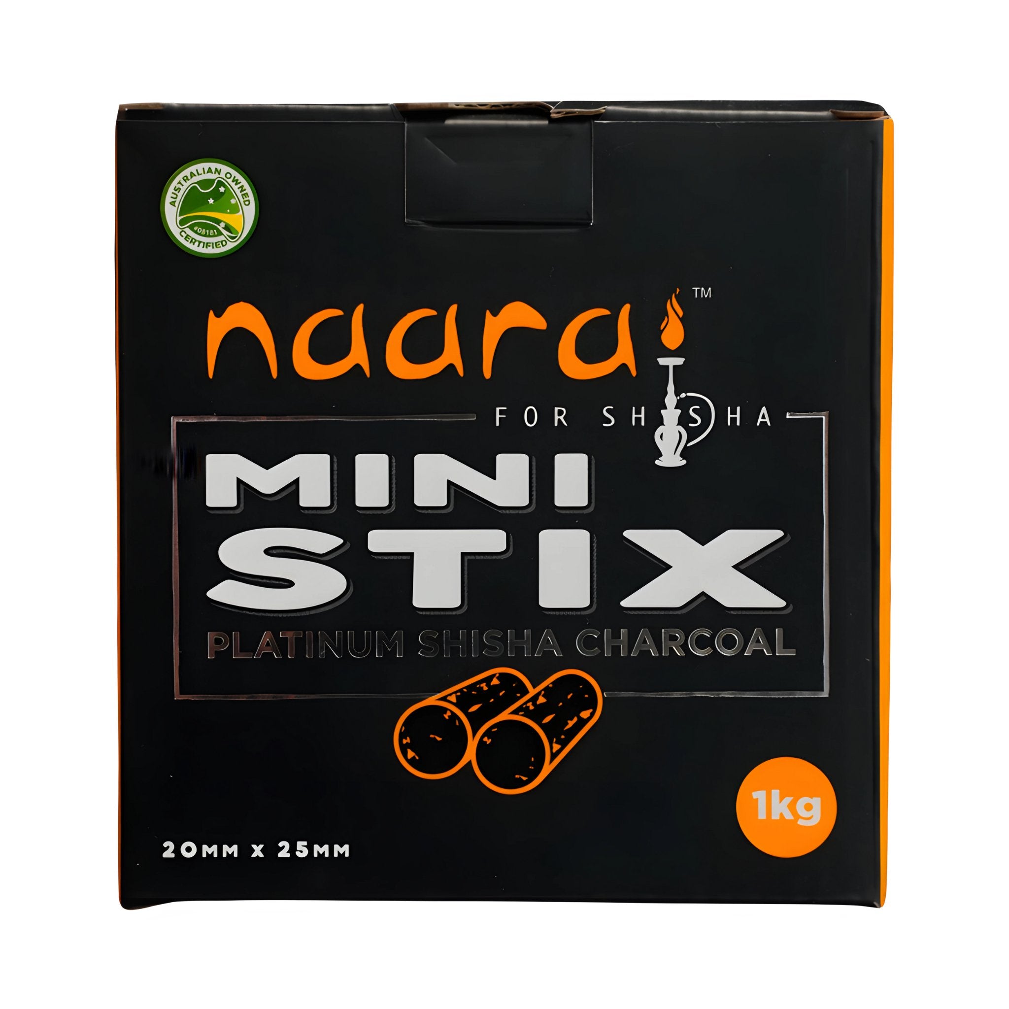 Naara for Shisha Charcoal | Mini Stix Charcoal | The Premium Way