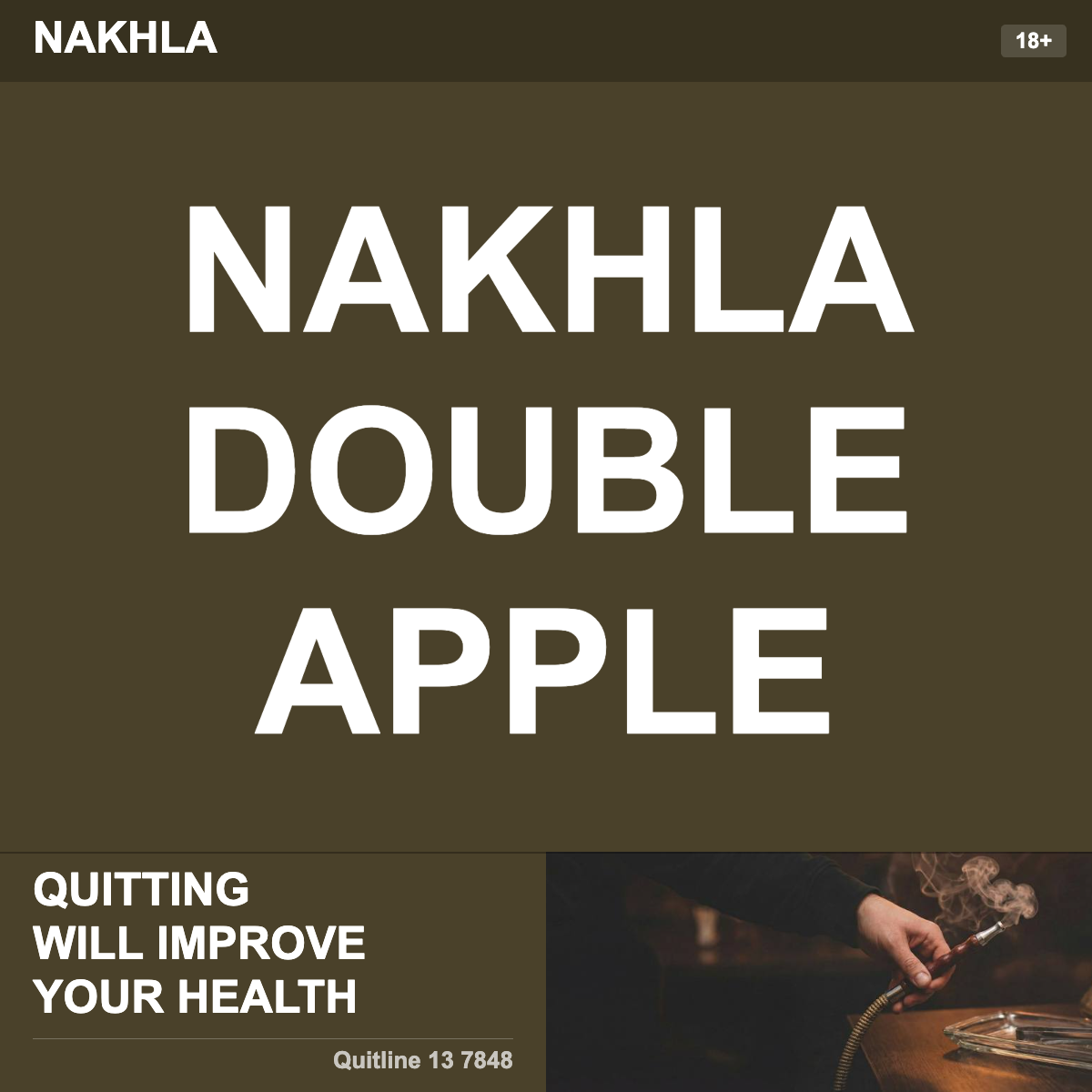 Nakhla NAKHLA DOUBLE APPLE Shisha Tobacco Flavour