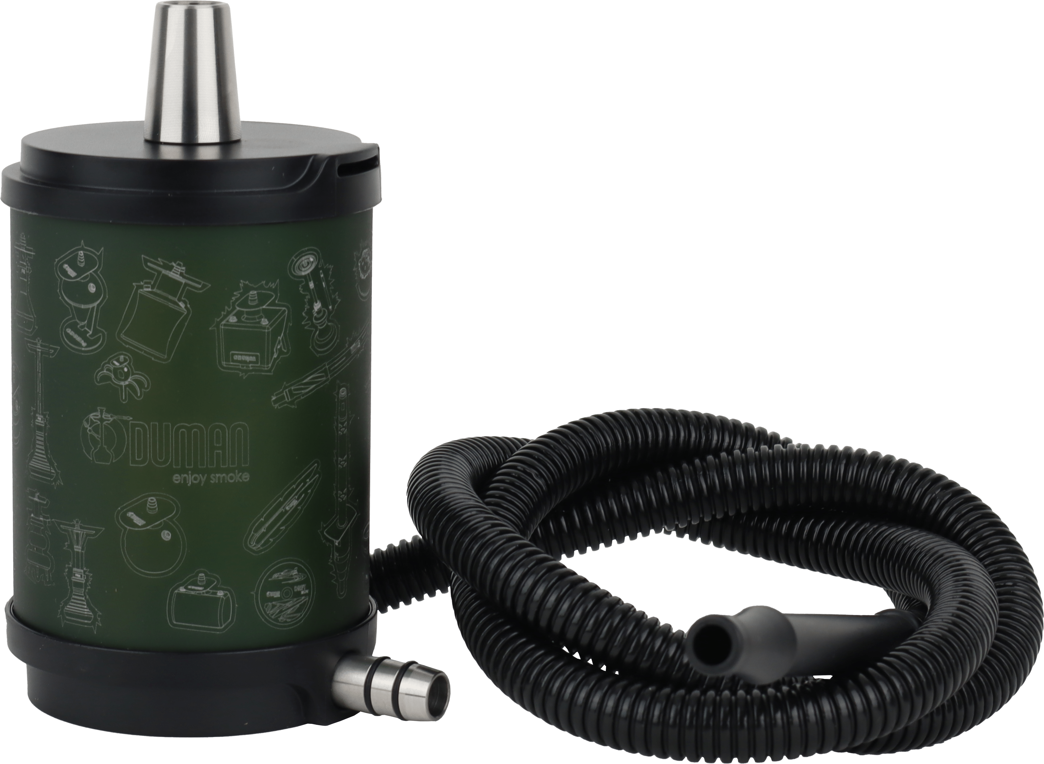 Oduman Atomic Hookah – Portable Travel Hookah Shisha | The Premium Way