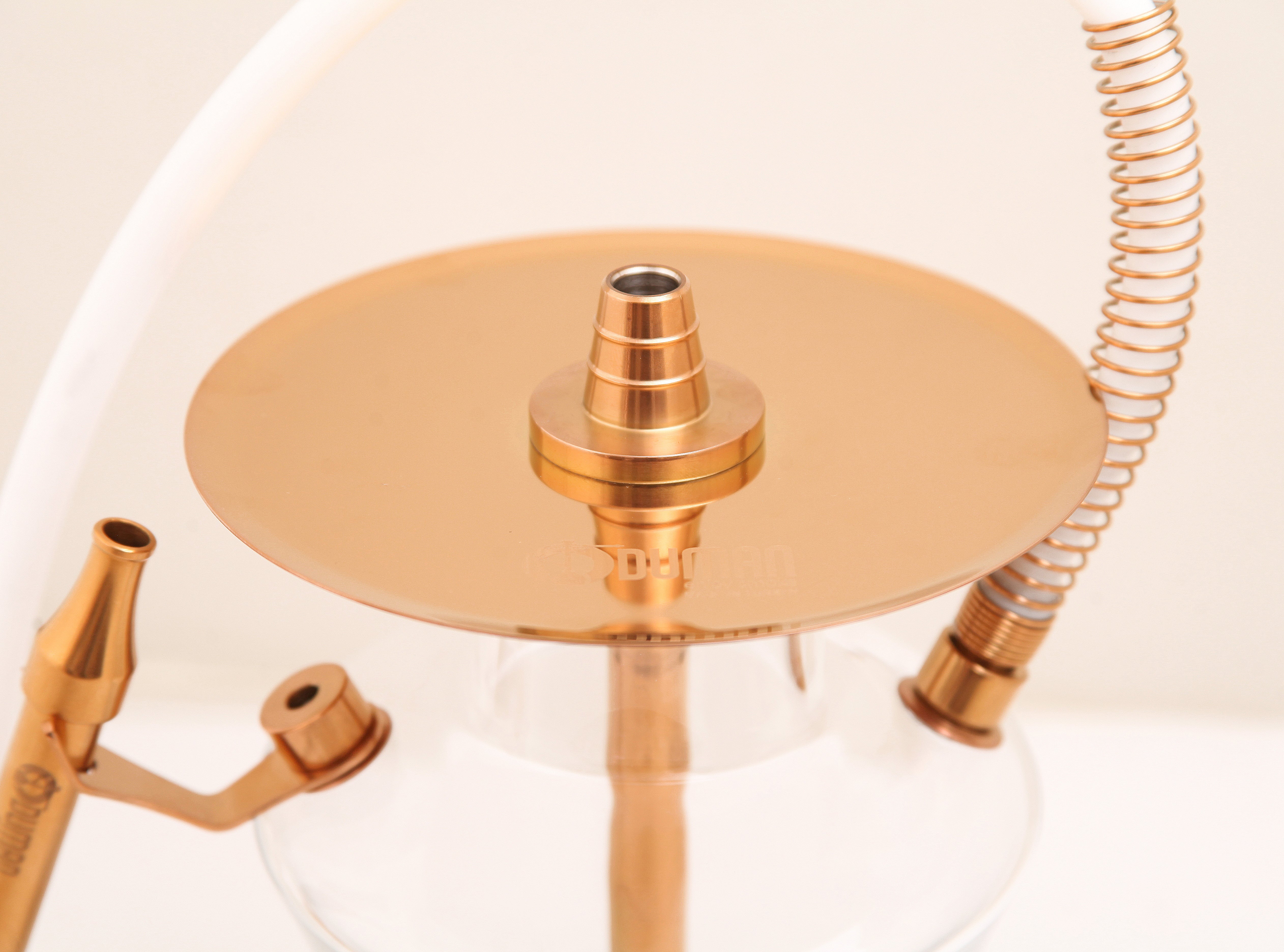 Oduman N2 Clear Gold Hookah Shisha | The Premium Way