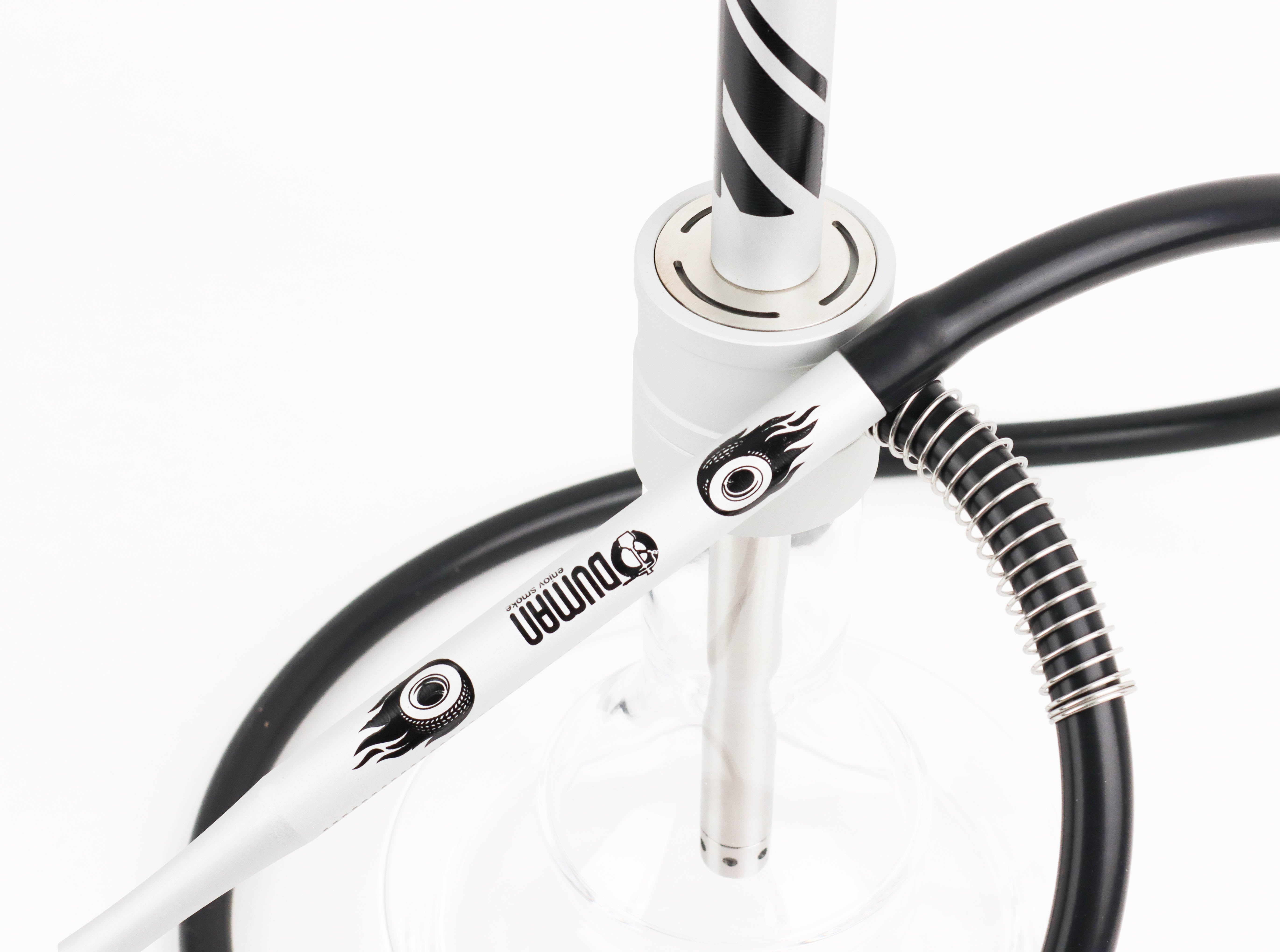 Oduman Smoke Drift Hookah - Chrome Shisha | The Premium Way
