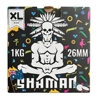 Shaman 26mm coconut shell charcoal cubes with low ash clean burn