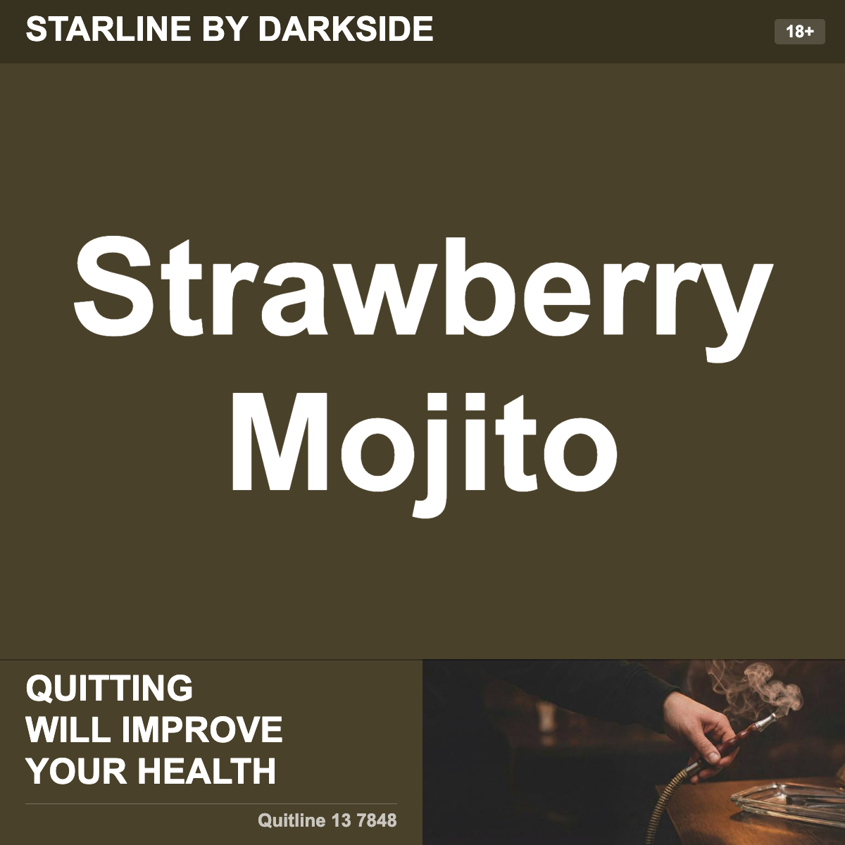 Starline By Darkside Strawberry Mojito Shisha Tobacco Flavour