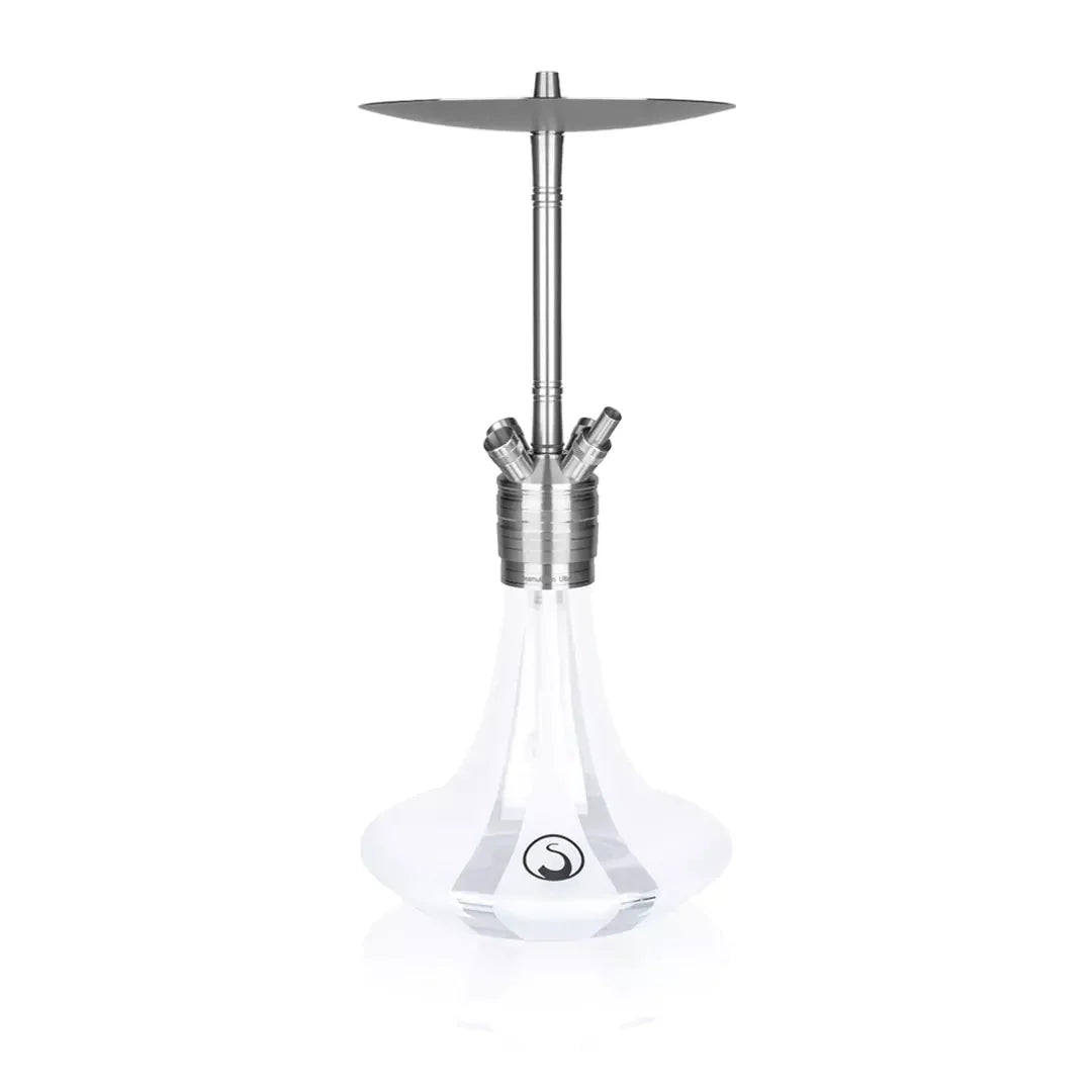Steamulation Ultimate Gen II shisha in White Matt finish from The Premium Way