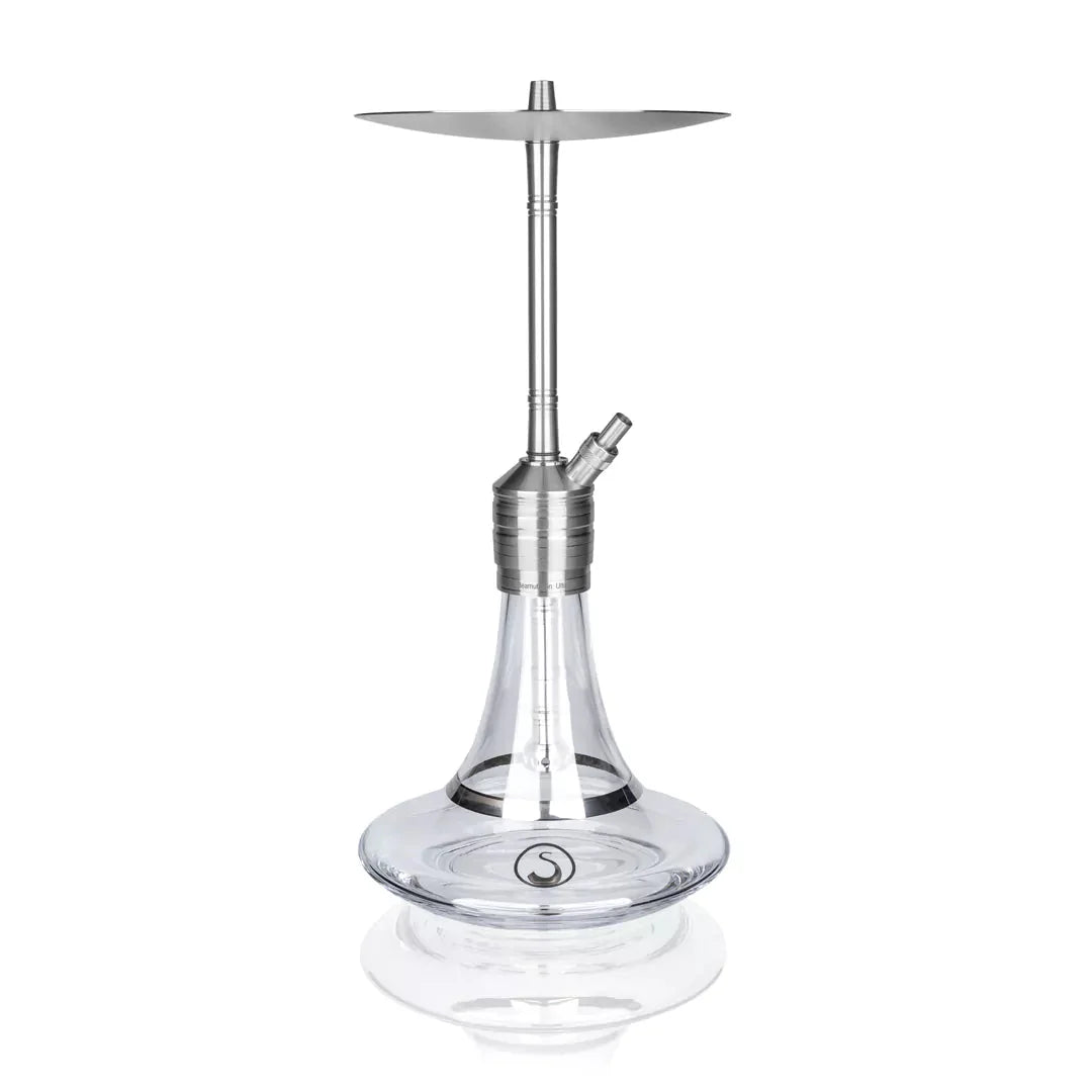 Side view of Steamulation Ultimate One Gen II single-port hookah