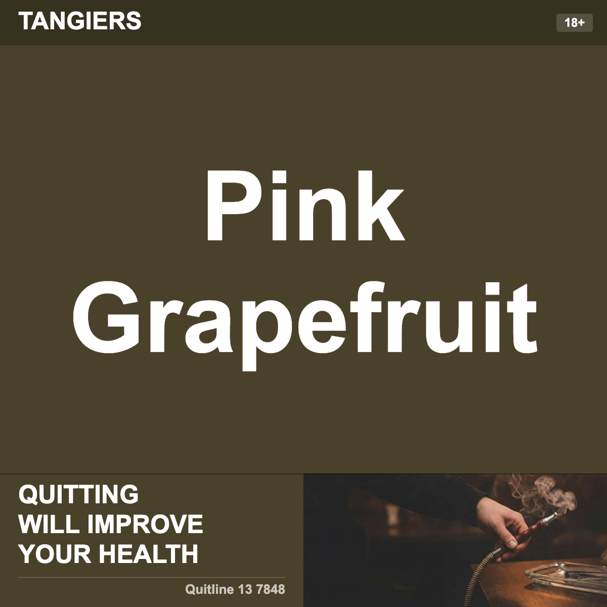 Tangiers Pink Grapefruit Shisha Tobacco Flavour