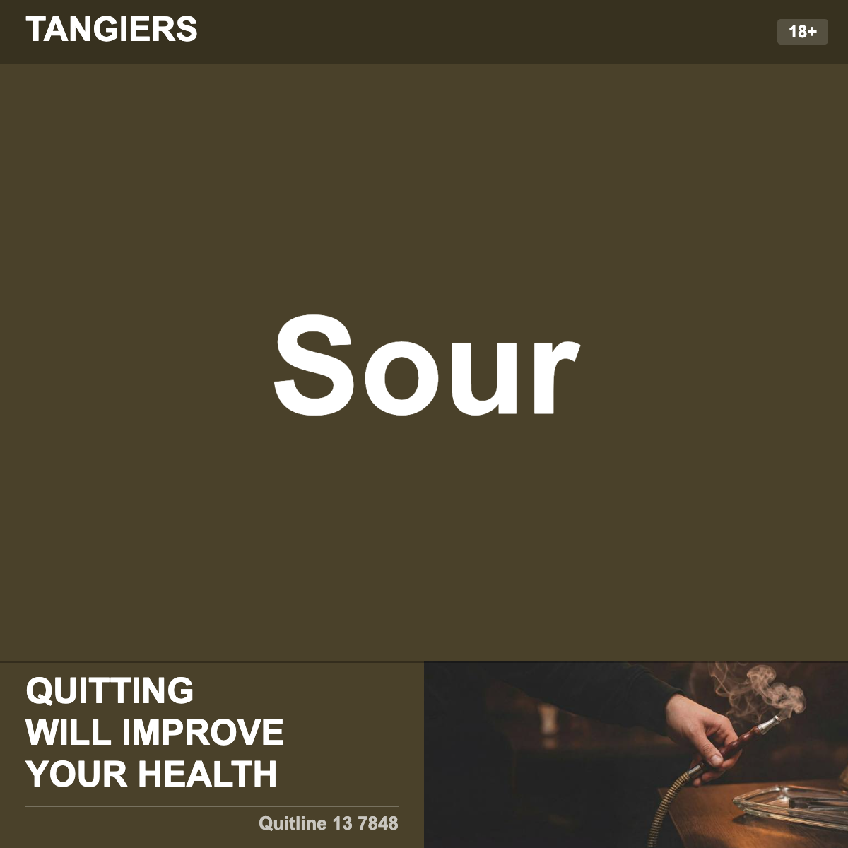 Tangiers Sour Shisha Tobacco Flavour