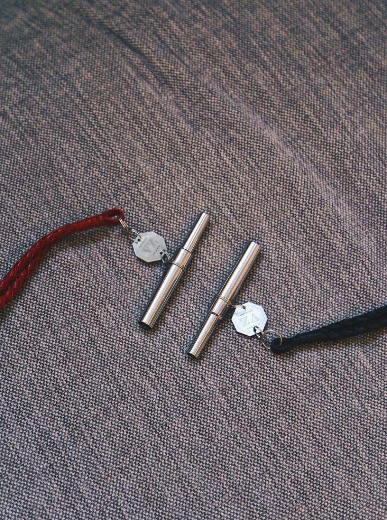 VZ Hookah - V.Z. Hookah - Deluxe Red Leather Personal Mouthtip - The Premium Way