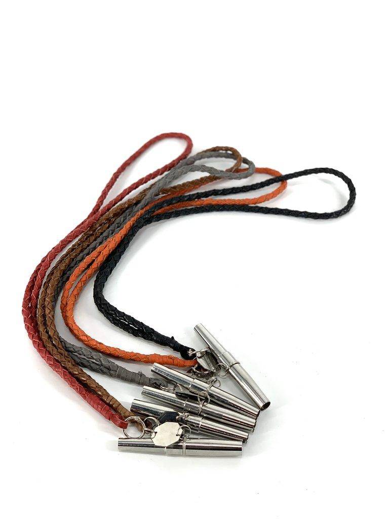 VZ Hookah - V.Z. Hookah - Deluxe Red Leather Personal Mouthtip - The Premium Way