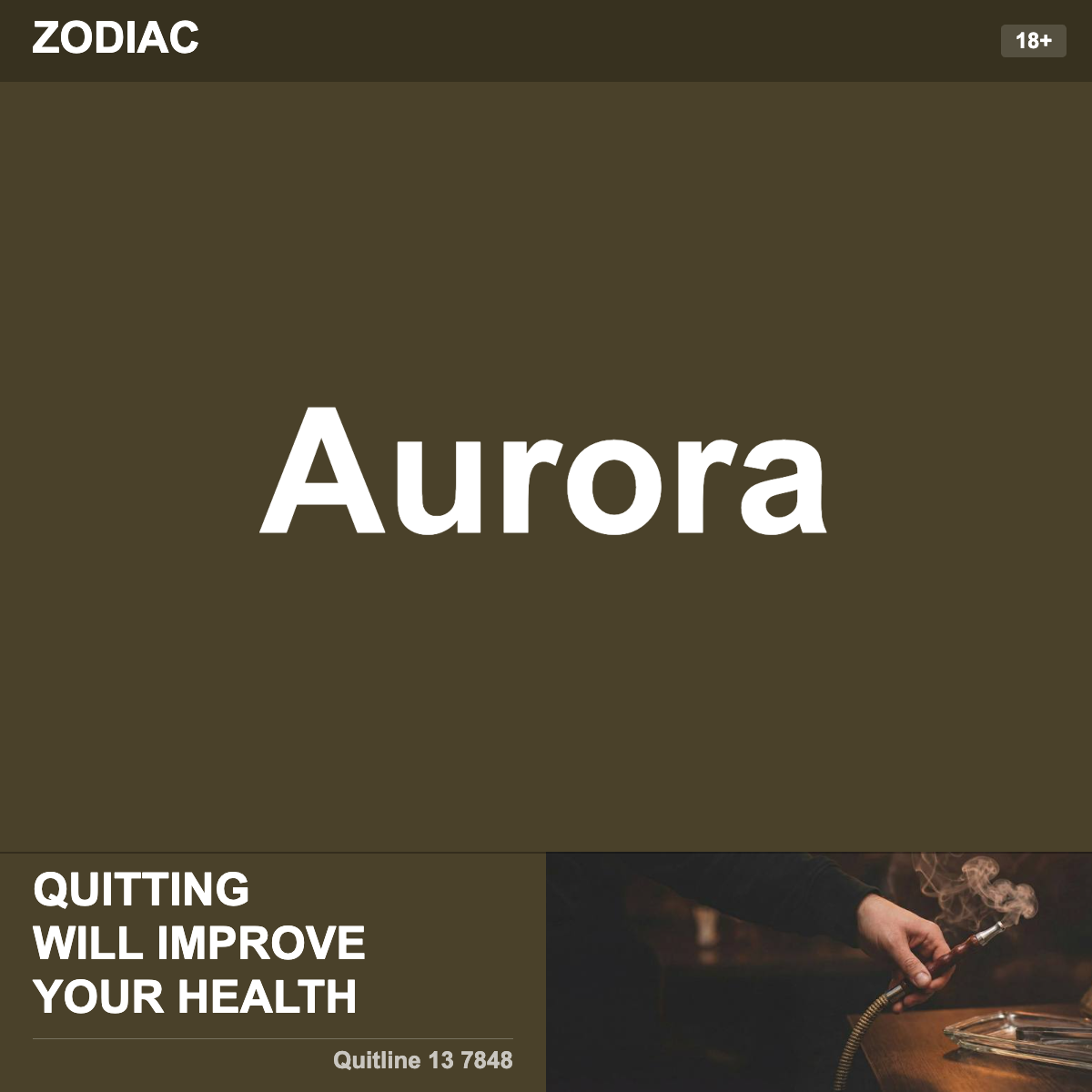 Zodiac Aurora Shisha Tobacco Flavour